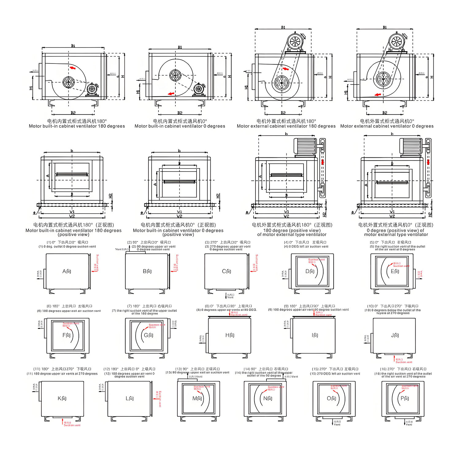 FDT低噪音风机安装图